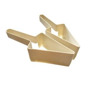 2 Vintage Tupperware Piece-O-Pie Cake Cutter Slicer